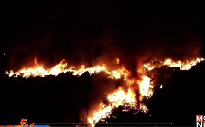 ไฟไหม้บ่อขยะ อ.หาดใหญ่ จ.สงขลา