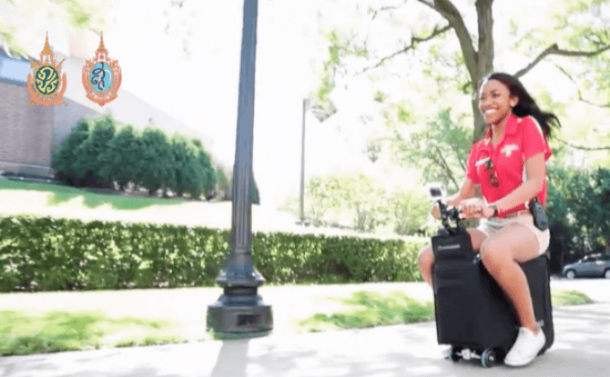 Modobag กระเป๋าเดินทางติดเครื่องยนต์