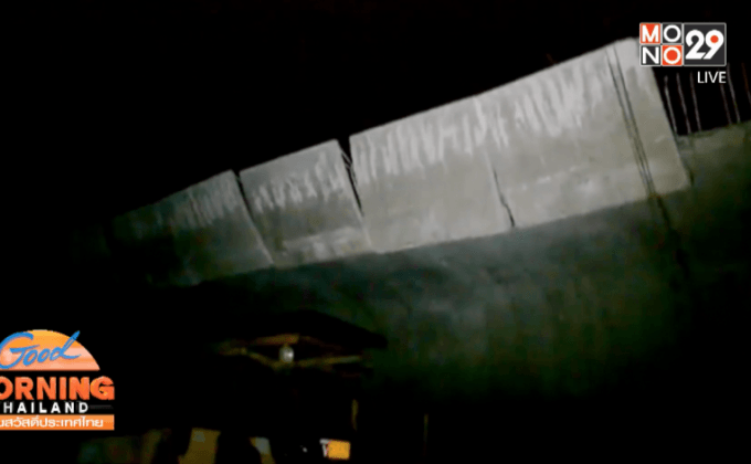 ซ้ำอีก! แท่งแบริเออร์หล่นทับคนงานสร้างสะพานอยุธยา