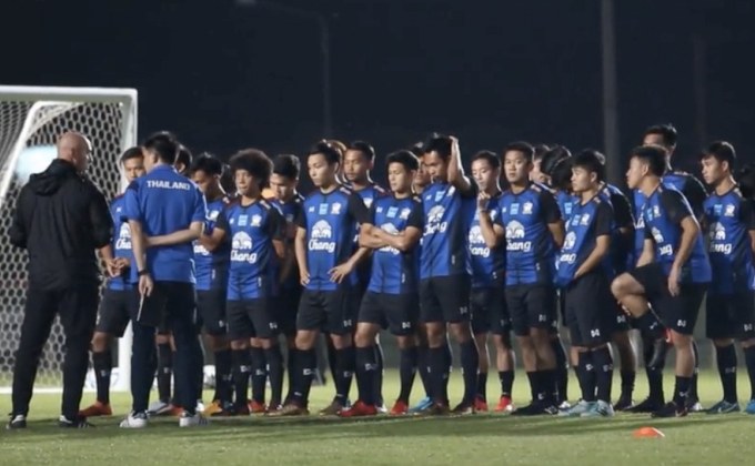 ช้างศึก U23 ลงฝึกซ้อมครั้งแรกที่บุรีรัมย์ เตรียมพร้อมสู้ศึกเอ็ม-150 คัพ