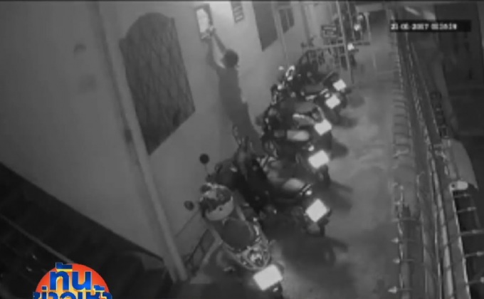 ล่าตัวหนุ่มหื่น อัดคลิปสาวอาบน้ำ