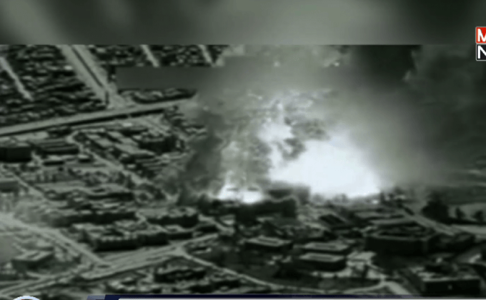 สหรัฐฯ เผยวิดีโอโจมตีกลุ่ม IS ในเมืองโมซุล