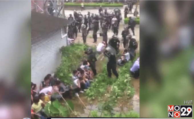 ตำรวจจีนตีผู้ประท้วงสร้างเตาเผาขยะ