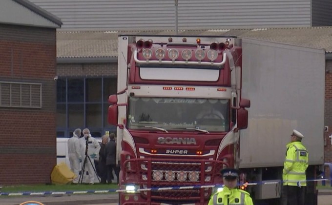 ผู้เสียชีวิต 39 รายในรถบรรทุกที่อังกฤษเป็นชาวจีน