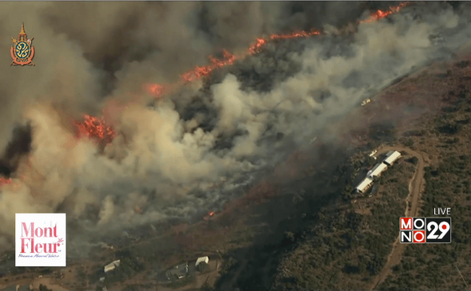 ไฟป่าในสหรัฐฯ