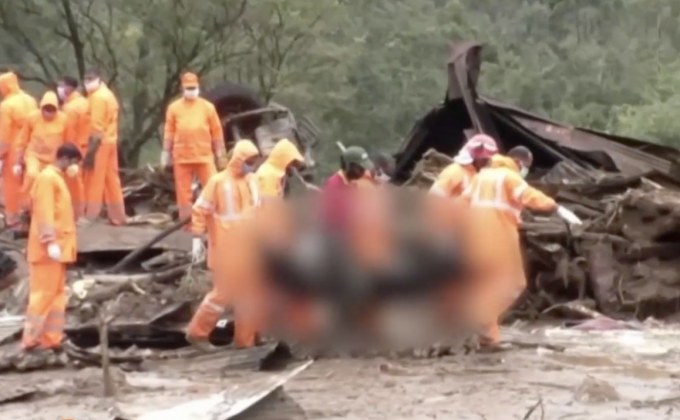 ดินถล่มในอินเดีย ดับ 43