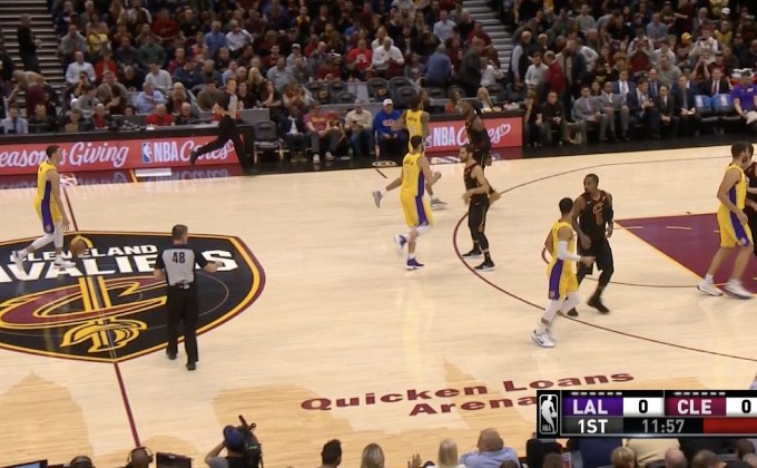 “คิงเจมส์” กดทริปเปิ้ล-ดับเบิ้ล นำแคฟส์สยบเลเกอร์ส