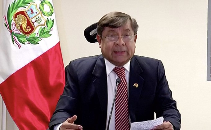 ประธานคณะตุลาการแห่งชาติเปรูประกาศลาออก