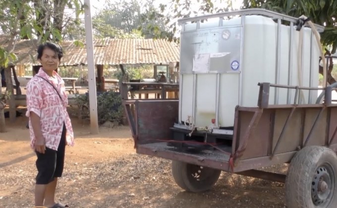 ชัยนาทแล้งหนัก ส่อแววซื้อน้ำอาบ