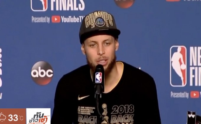 “เคอร์รี่” เตือน “เจมส์” พาเลเกอร์สแชมป์ ต้องฝ่าด่านนักรบ