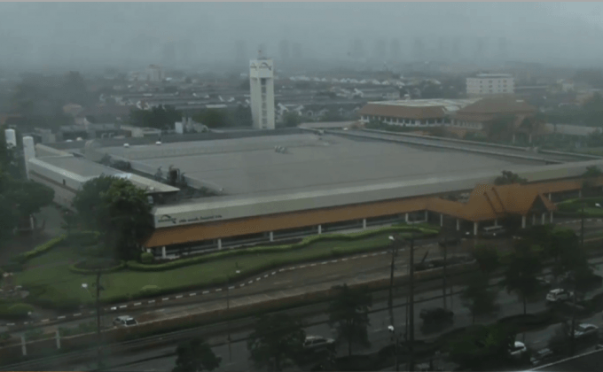 ประเทศไทยมีฝนเพิ่มขึ้น ตกหนักบางแห่ง กทม. 60%