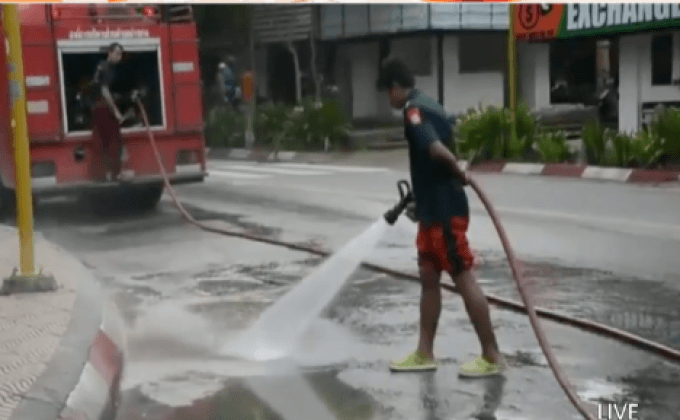 ทำความสะอาดหาดอ่าวนาง
