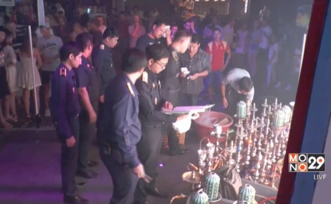 จับบารากู่ย่านวอล์คกิ้งสตรีทพัทยา