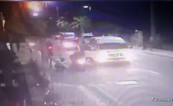 วัยรุ่นล้อมรถตู้ นทท.ทำร้ายคนขับเจ็บ