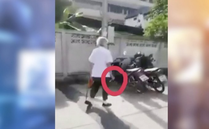 มือกรีดเบาะ วัย 92 ปี ยอมรับว่าเป็นคนทำ อยากให้ทุกคนจอดรถเป็นระเบียบ