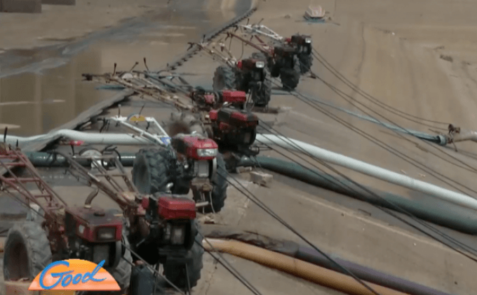 สูบน้ำแม่น้ำยม เลี้ยงนาข้าว จ.พิจิตร