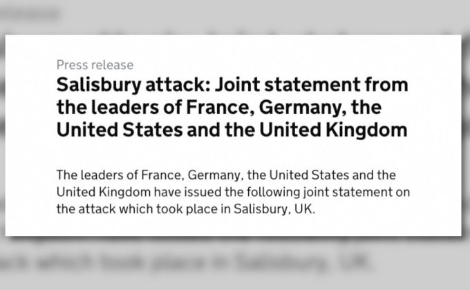 3 ชาติมหาอำนาจร่วมประณามรัสเซียปมวางยาสายลับ