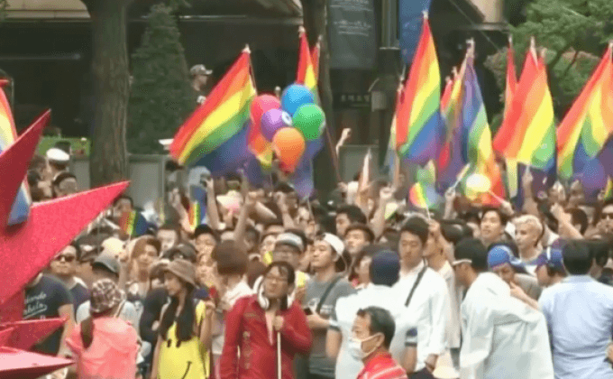 ขบวนพาเหรดชาว LGBT ในเกาหลีใต้