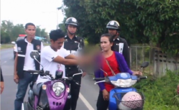 หนุ่มเมืองคอนแพ้พนันไก่ชน ก่อเหตุวิ่งราวสร้อยทอง 