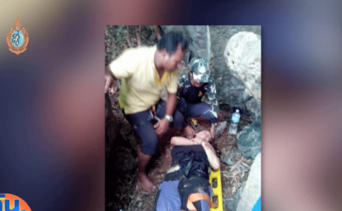 นักท่องเที่ยวสาวพลัดตกเขา เหตุวิ่งหนีถูกลวนลาม