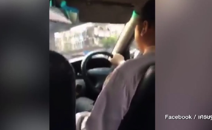 เตือนภัย! โชเฟอร์แท็กซี่อ้างมิเตอร์เสีย แถมชี้หน้าด่าผู้โดยสาร