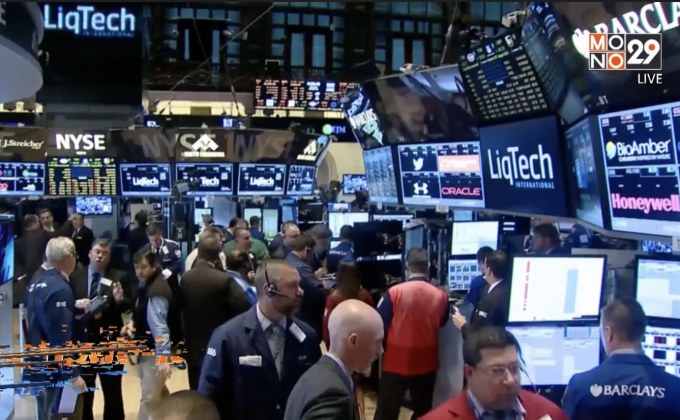 ดาวโจนส์ปรับตัวลงวันที่ 3