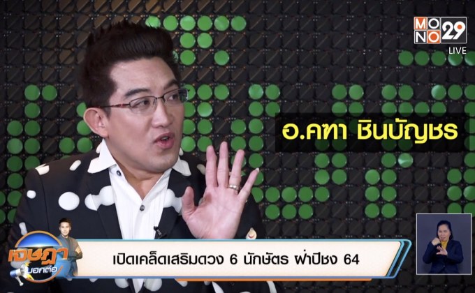 เปิดเคล็ดเสริมดวง 6 นักษัตร ฝ่าปีชง 64