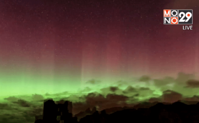 แสงออโรราในสหราชอาณาจักร