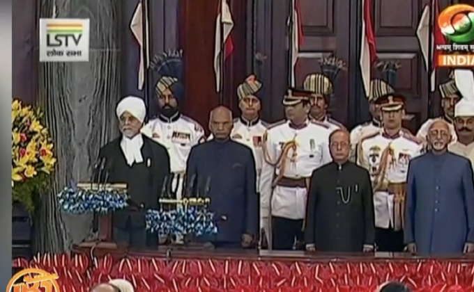 “ราม นาถ โกวินท์” ปธน. อินเดียหนุนอำนาจ “โมดี”