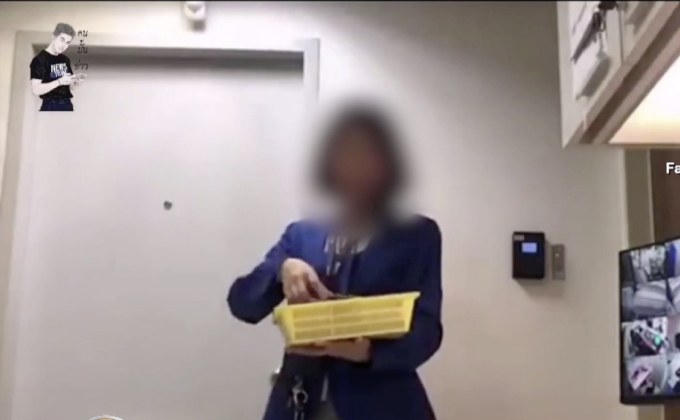 วงจรปิดจับภาพสาวแบงก์ขโมยเงินลูกค้า