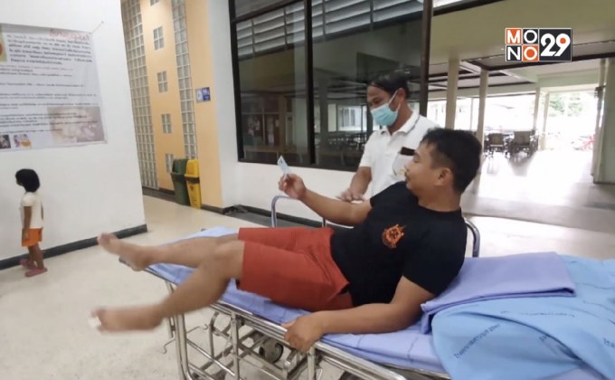 ส่ง จนท.ชุดชำแหละซากช้างเข้า รพ.หลังแน่นหน้าอก