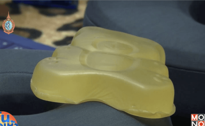 นวัตกรรมการแพทย์  “ยางพาราลดแผลกดทับ”