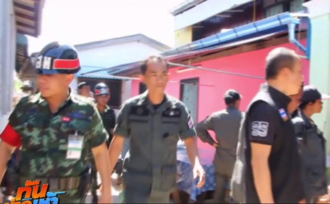 ทหาร-ตำรวจ ปิดล้อมกวาดล้างยาเสพติดช่วงสงกรานต์