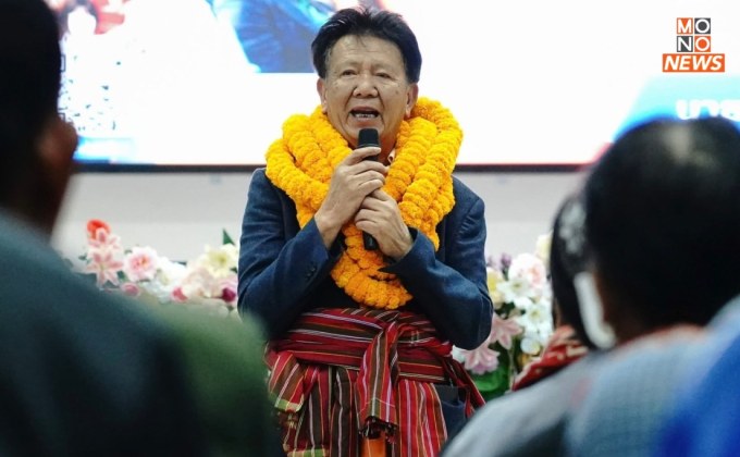 ศึกเลือกตั้ง อบจ. “วิชิต ไตรสรณกุล” ตอบชัดเลือกตั้ง อบจ. รอบนี้ สีไหน? ลั่นบ้านเราสีเดียว คือ “ศรีสะเกษ”