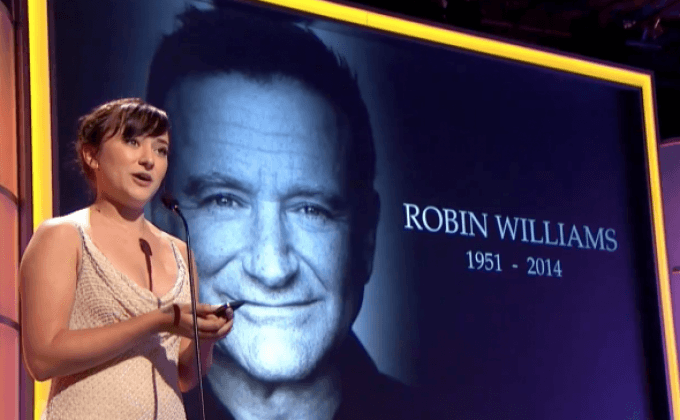 ลูกสาว “โรบิน วิลเลี่ยมส์” โพสให้กำลังใจผู้เป็นโรคซึมเศร้า