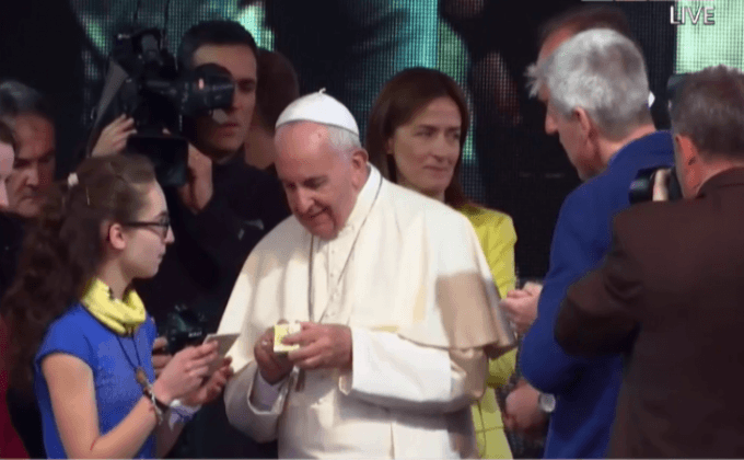 “โป๊ป” ร่วมงานวันคุ้มครองโลก