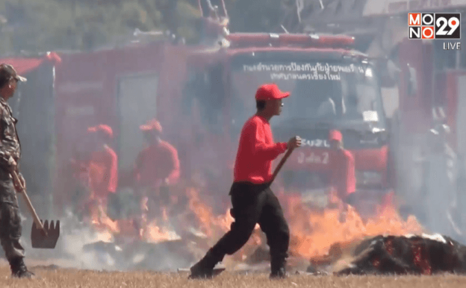 จังหวัดเชียงใหม่ตั้งเป้าลดการเกิดไฟป่า