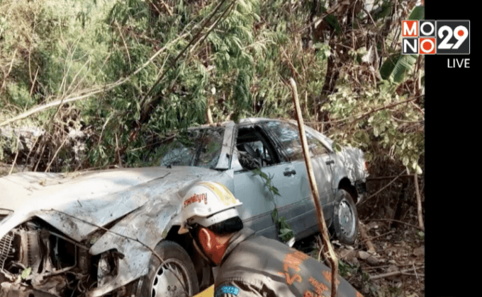 อุบัติเหตุซ้ำรถยนต์ตกเหวภูทับเทิกเสียชีวิต 1 ราย