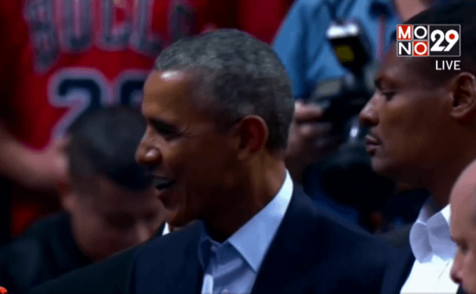 “โอบาม่า” ชมเกมบูลส์เปิดรังขวิดแคฟส์