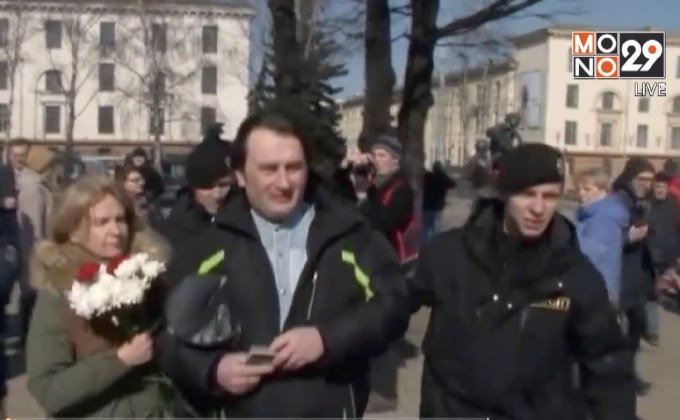 ตำรวจเบลารุสจับนักเคลื่อนไหว 100 คน