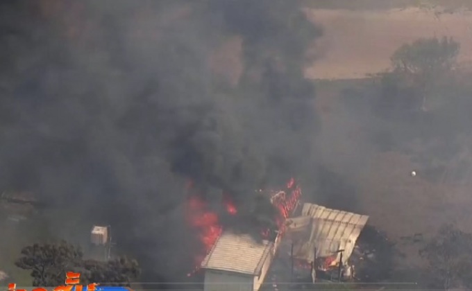 ไฟไหม้ลุกลาม 2 จุดในสหรัฐฯ