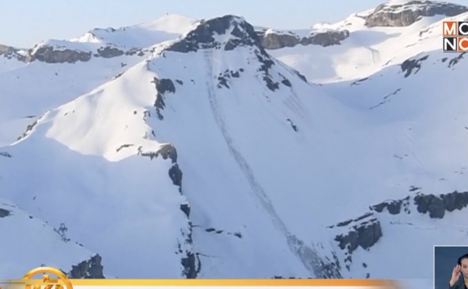 เกิดเหตุหิมะถล่มในสวิส