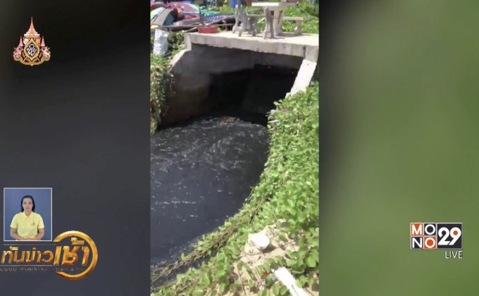 ผลกระทบน้ำเสียทะลักลงทะเลหาดจอมเทียน