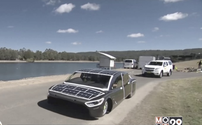 แข่งขันรถยนต์พลังงานแสงอาทิตย์