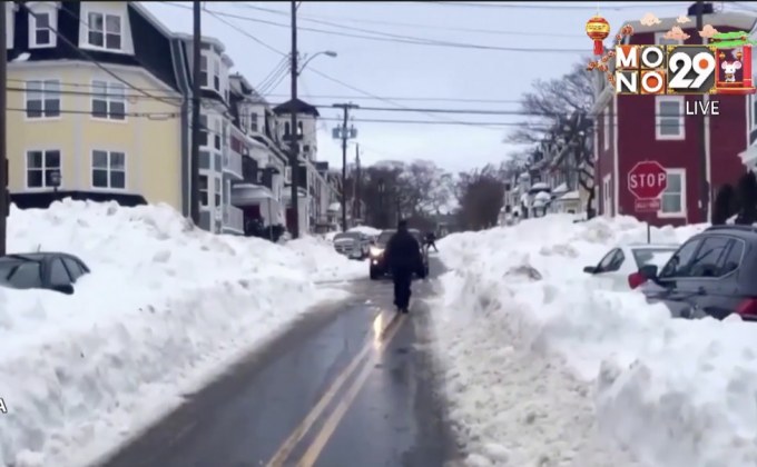 พายุหิมะถล่มแคนาดา