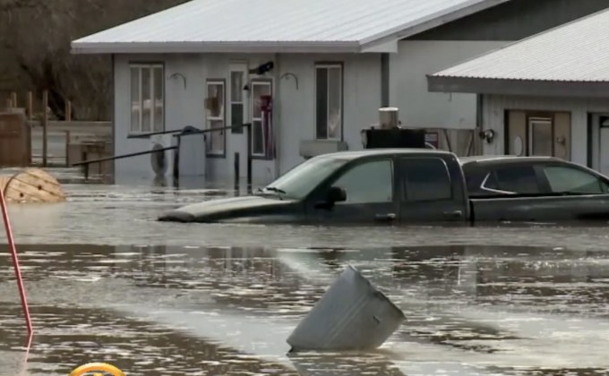 น้ำท่วมครั้งใหญ่พื้นที่ตอนกลางของสหรัฐฯ