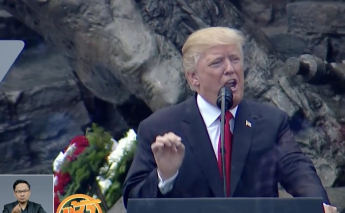 ผู้นำสหรัฐฯ ประกาศพร้อมตอบโต้เกาหลีเหนือ