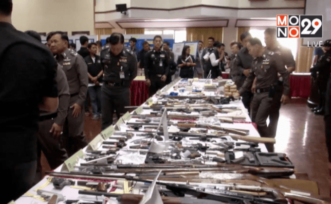 ตำรวจภูธรภาค1 จับผู้ต้องหาคดียาเสพติดกว่า 1,000 คน