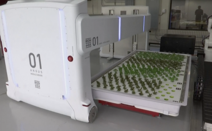 หุ่นยนต์เกษตรกรในสหรัฐ