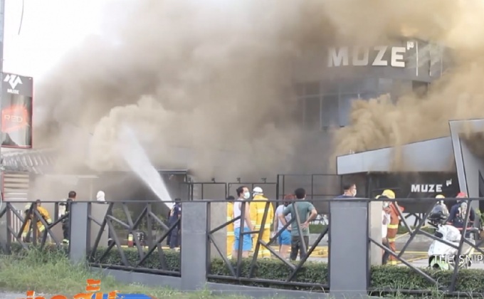 เพลิงไหม้สถานบันเทิงดังเมืองพัทยา